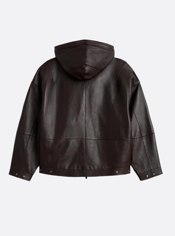 Old money leather jacket